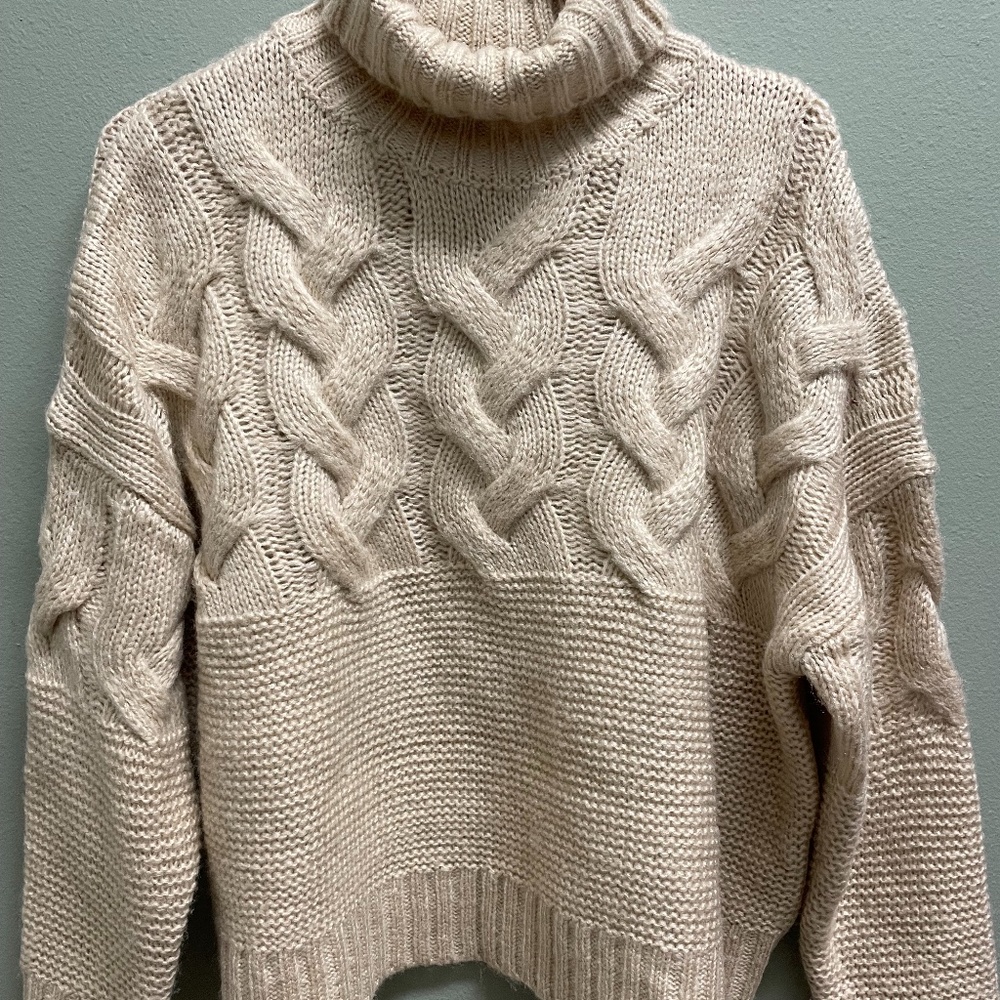 Cozy and Cute Cream Sweater